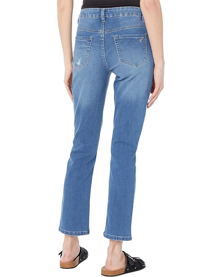 

Джинсы William Rast High-Rise Slim Straight, цвет Lagoon