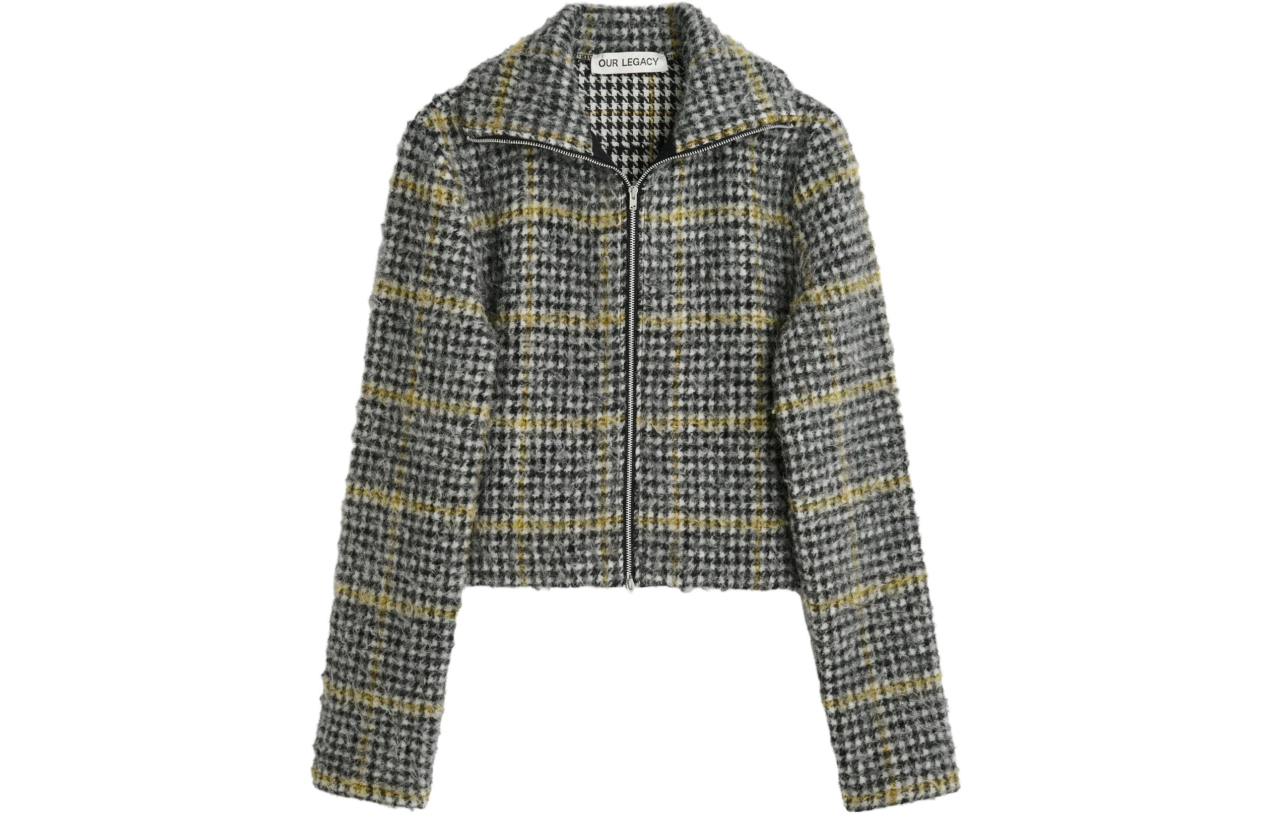 

Куртка из вельвета с узором "гусиная лапка" OUR LEGACY, черный