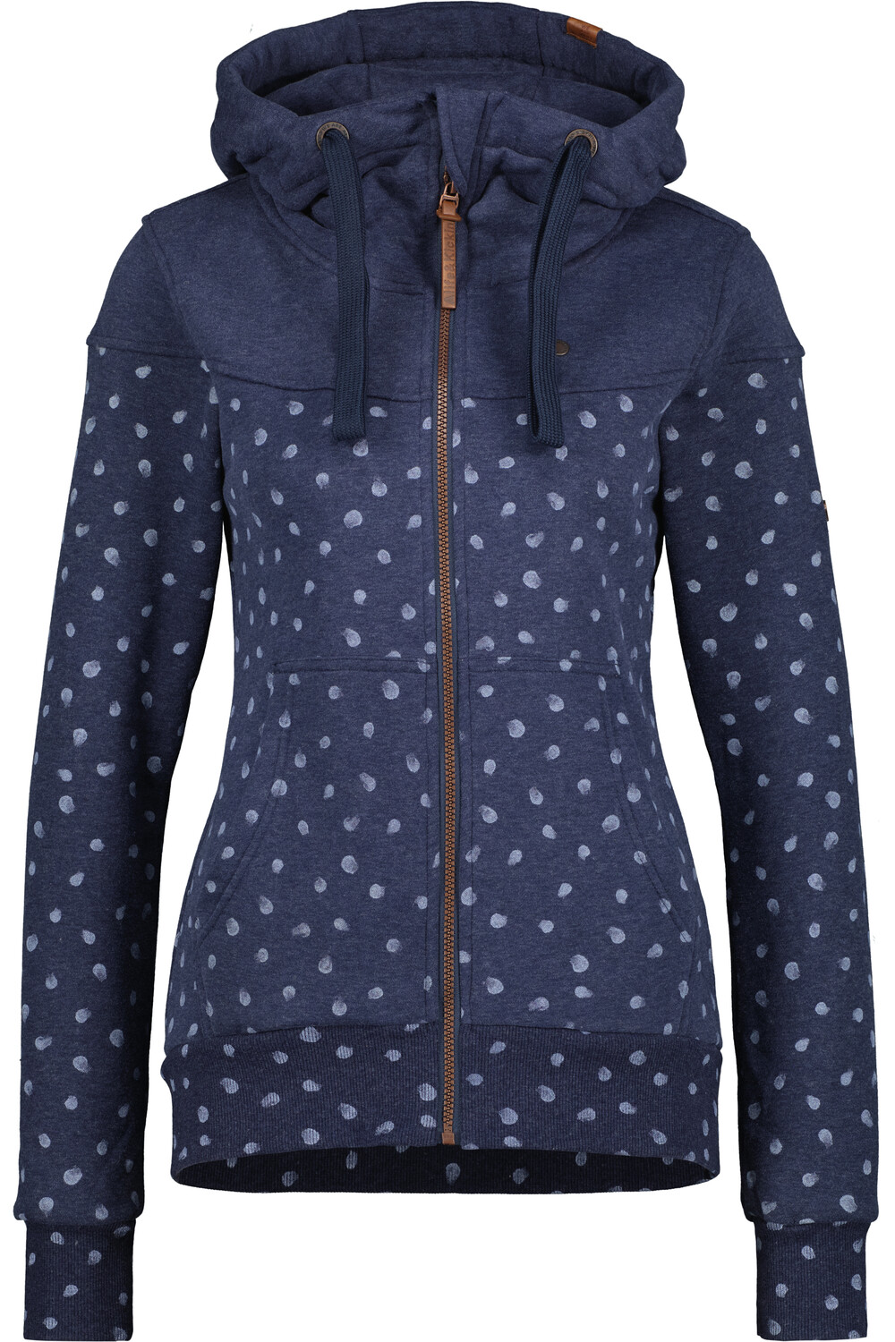 

Толстовка alife and kickin Kapuzen,, Kapuzenjacke, Shirtjacke PalinaAK B, цвет marine melange