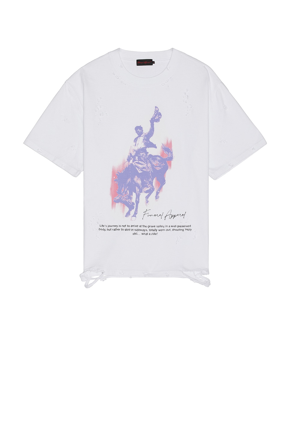 

Футболка "Родео" Funeral Apparel, white