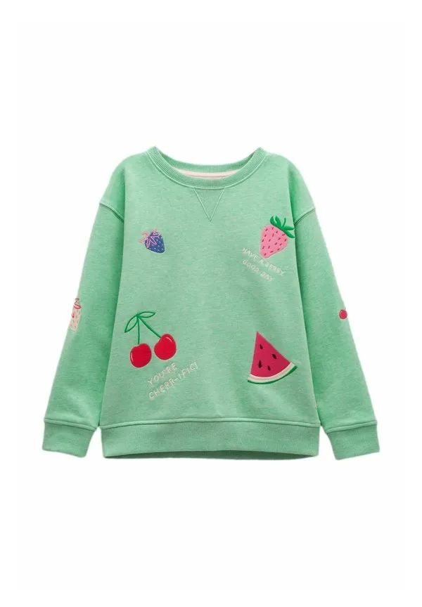 Свитшот summerdays с круглым вырезом Joules, Green Embroideries