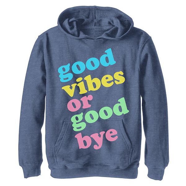 

Худи с принтом good vibes or good bye для мальчиков 8-20 лет, разноцветное Licensed Character