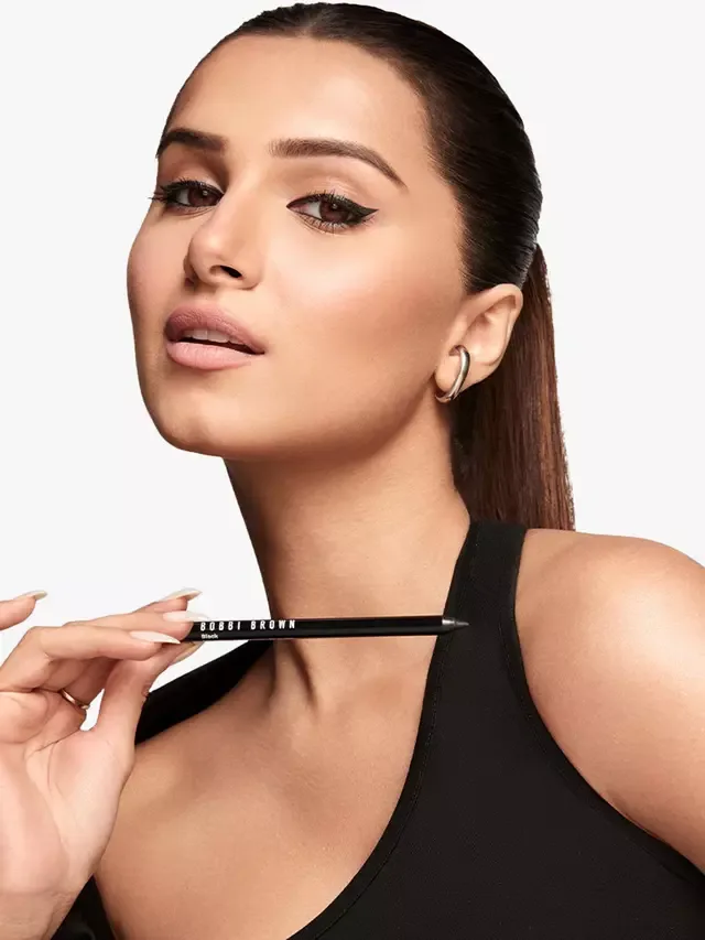 Водостойкая подводка для глаз Кайал (черная), держится 24 часа Bobbi Brown — фото 3