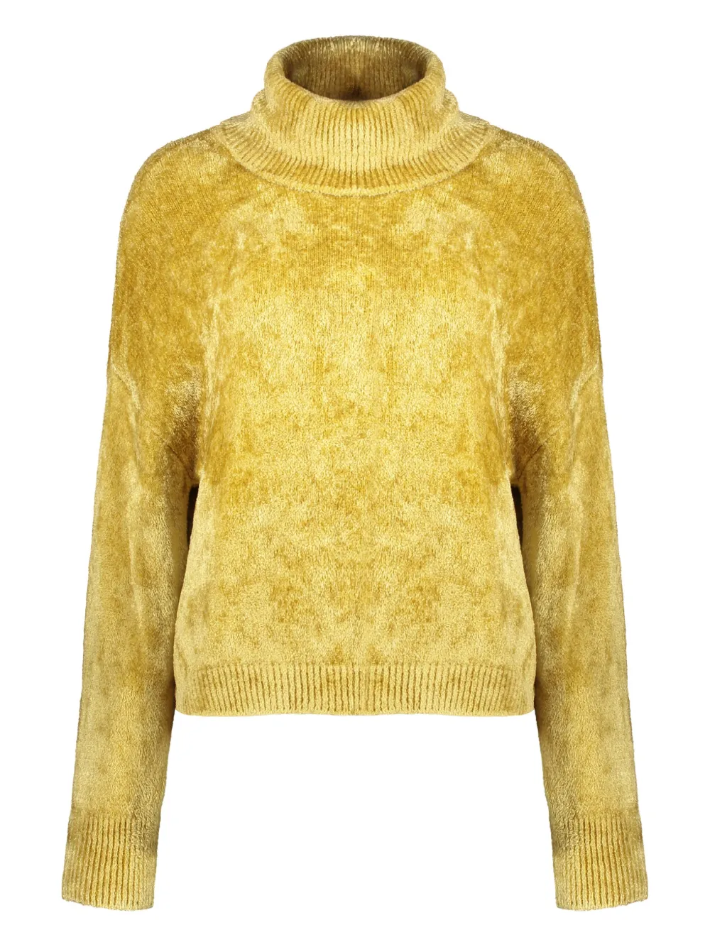 

Джемпер с высоким воротом и длинными рукавами Herno, желтый