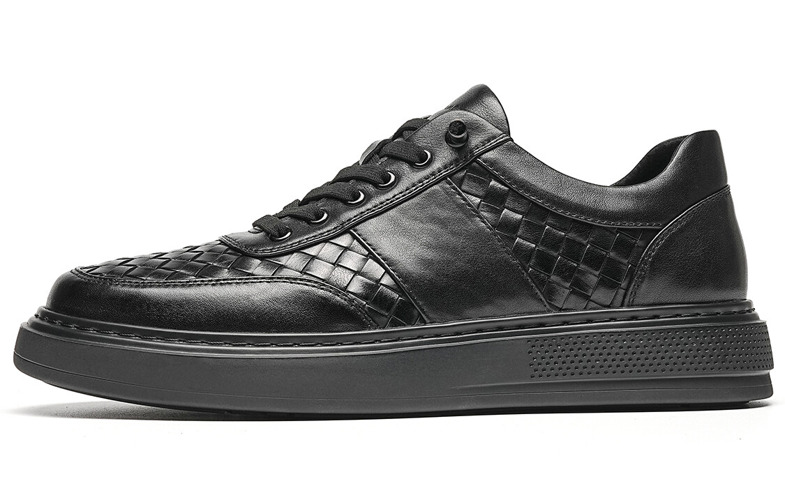 

Кроссовки CВ°BANNER Skateboard Shoes Men Low-Top Black, Черный, Кроссовки CВ°BANNER Skateboard Shoes Men Low-Top Black