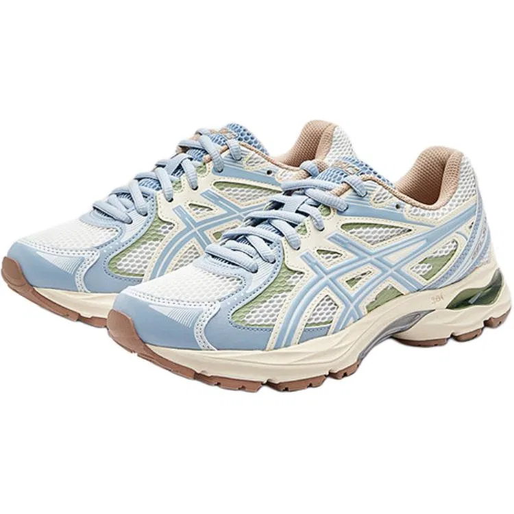 Детские кроссовки GEL SONIC из текстиля и искусственной кожи, сине-белые ASICS, Blue White — фото 3