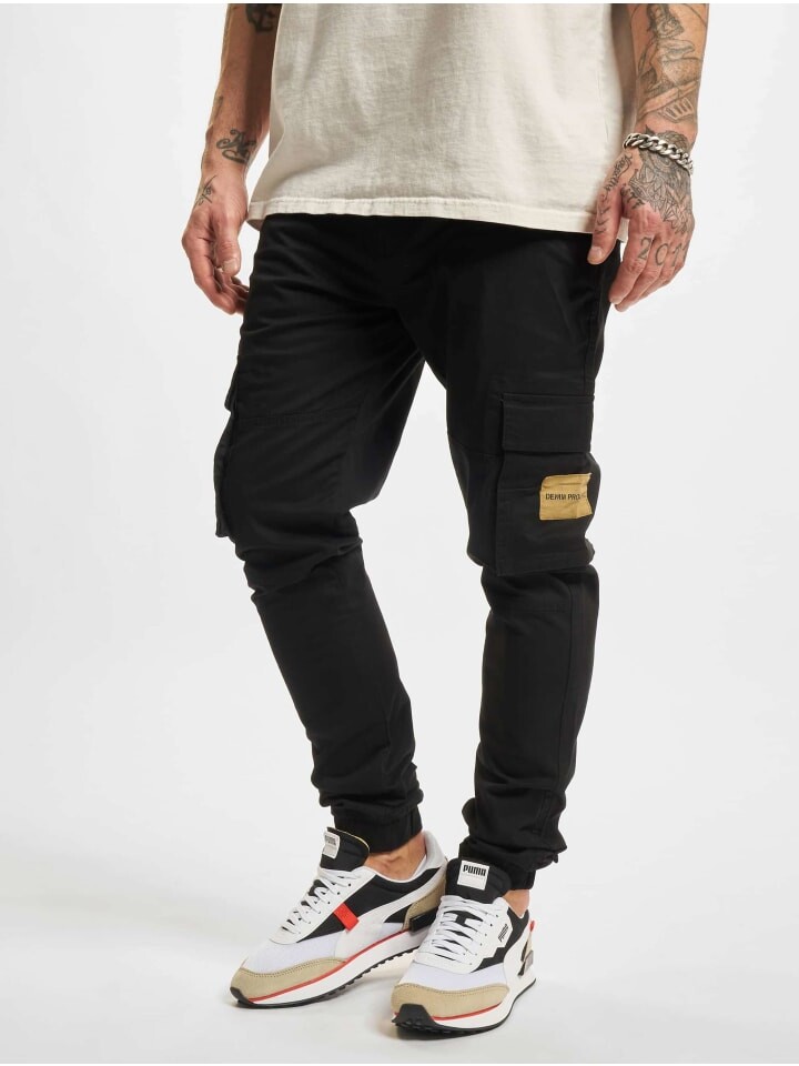

Брюки-карго DENIM PROJECT, черный