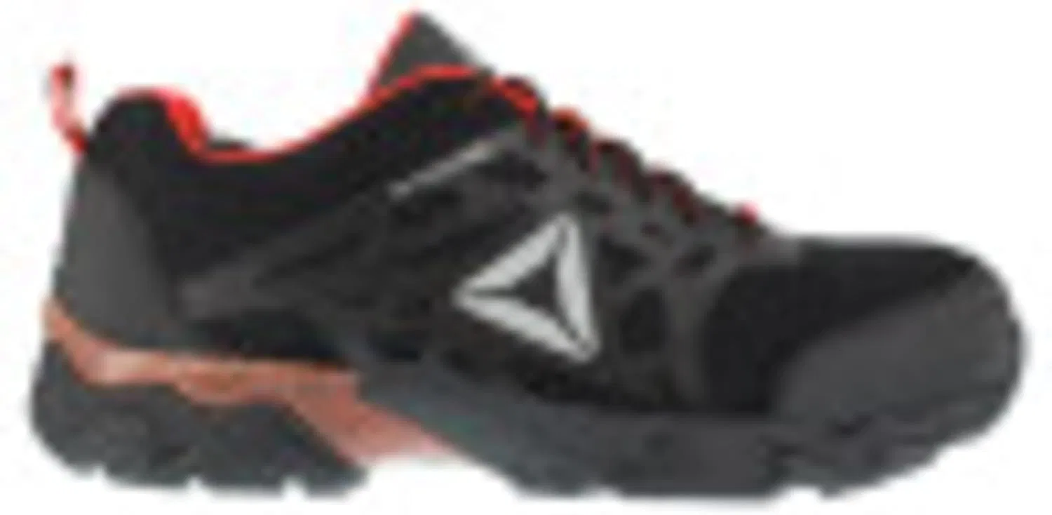 Мужские защитные ботинки Reebok RB1061 Beamer с защитой носка, бесшовные, спортивные, рабочие, Black — фото 2