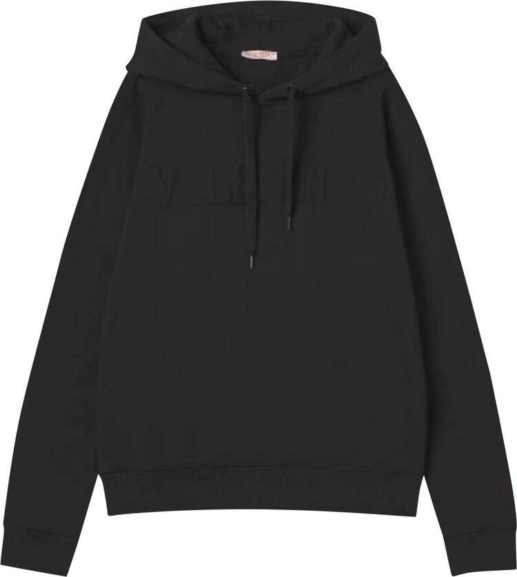 

Худи Valentino Logo 'Black', черный