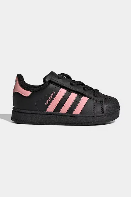 Кроссовки детские Superstar II Adidas Originals, черный