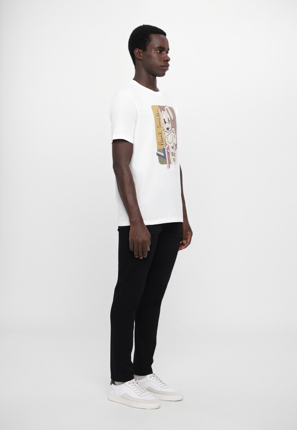 

Футболка с принтом BUNNY PS Paul Smith, белый