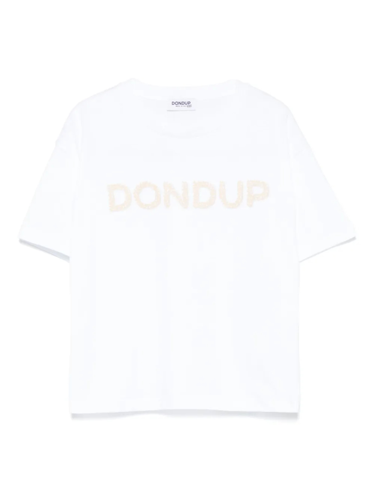 

DONDUP KIDS футболка с логотипом, белый