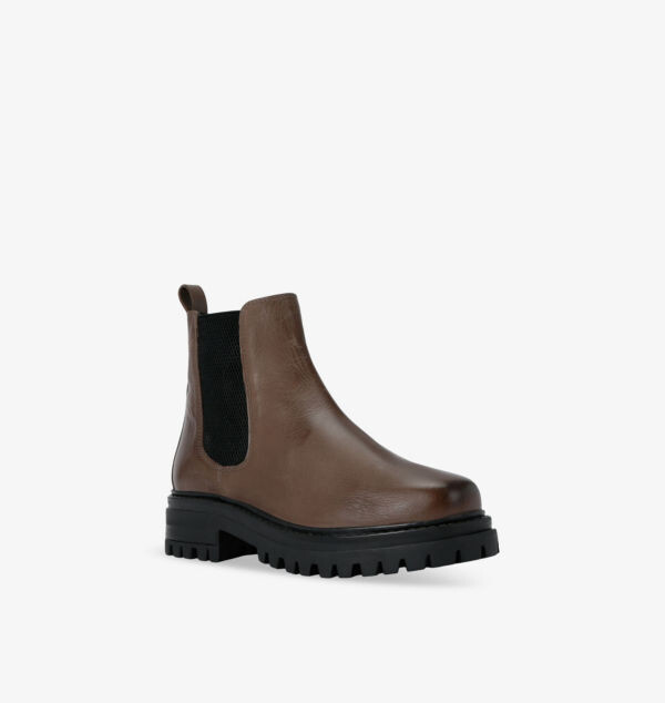 Ботинки челси из кожи с язычком Teddy Kg Kurt Geiger, коричневый — фото 4
