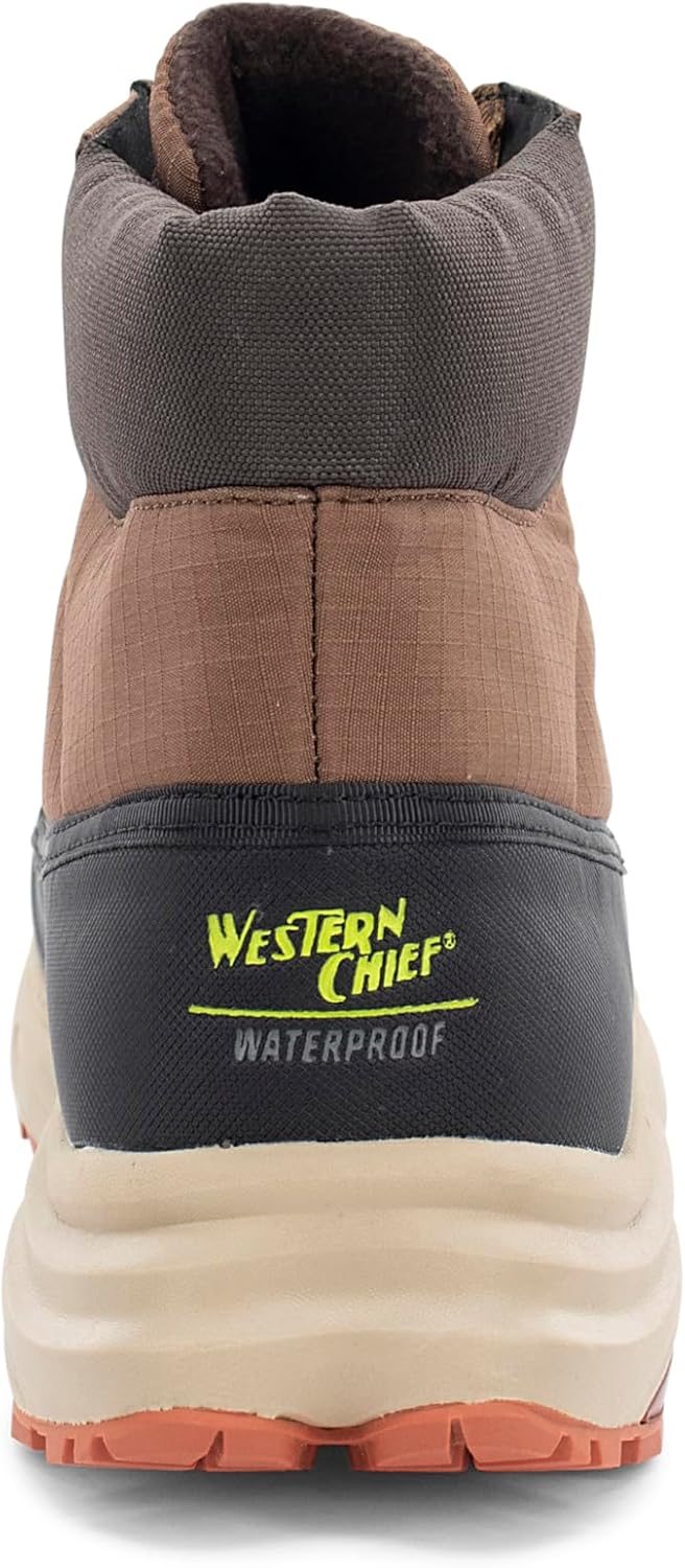 Мужские водонепроницаемые ботинки Western Chief Men's Mission Ridge с утеплением для холодной погоды, Chestnut — фото 3