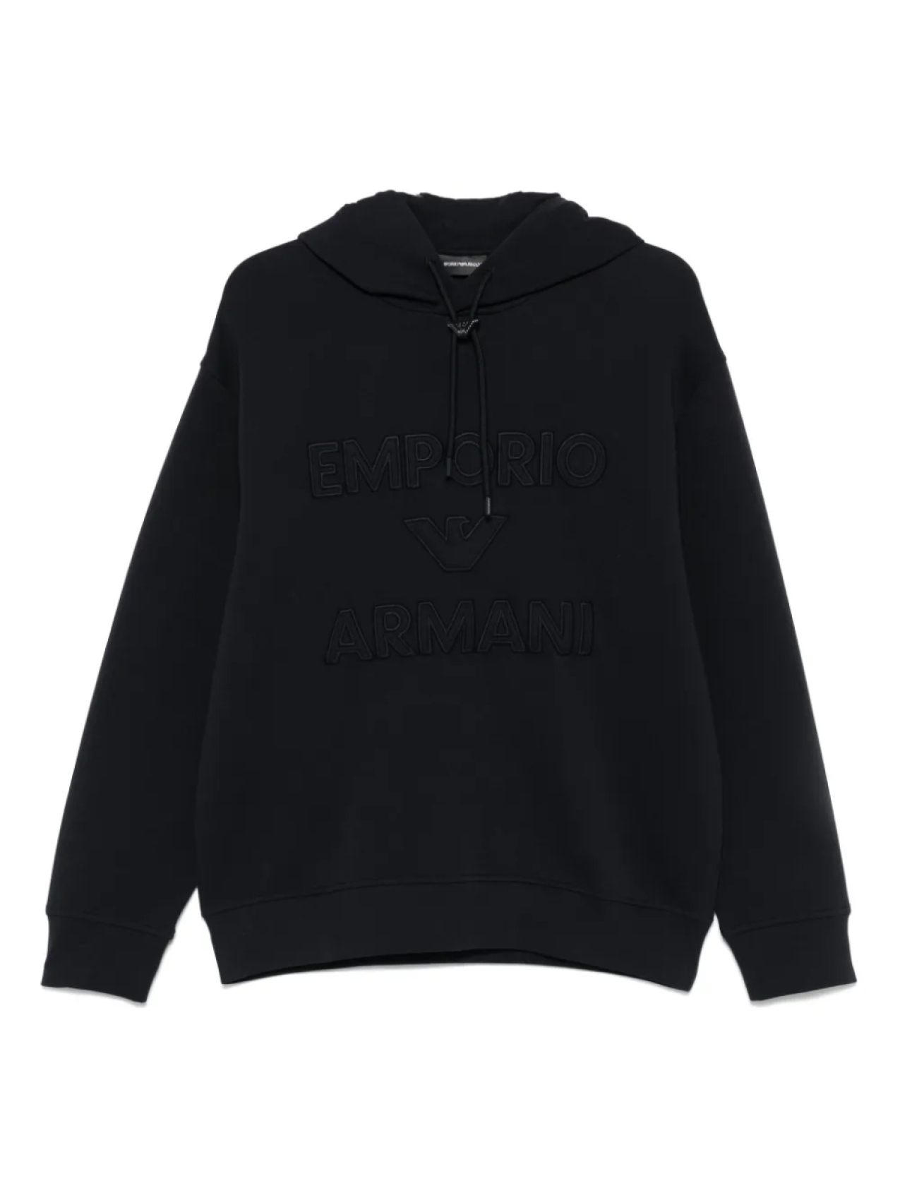 

Emporio Armani худи с логотипом, синий