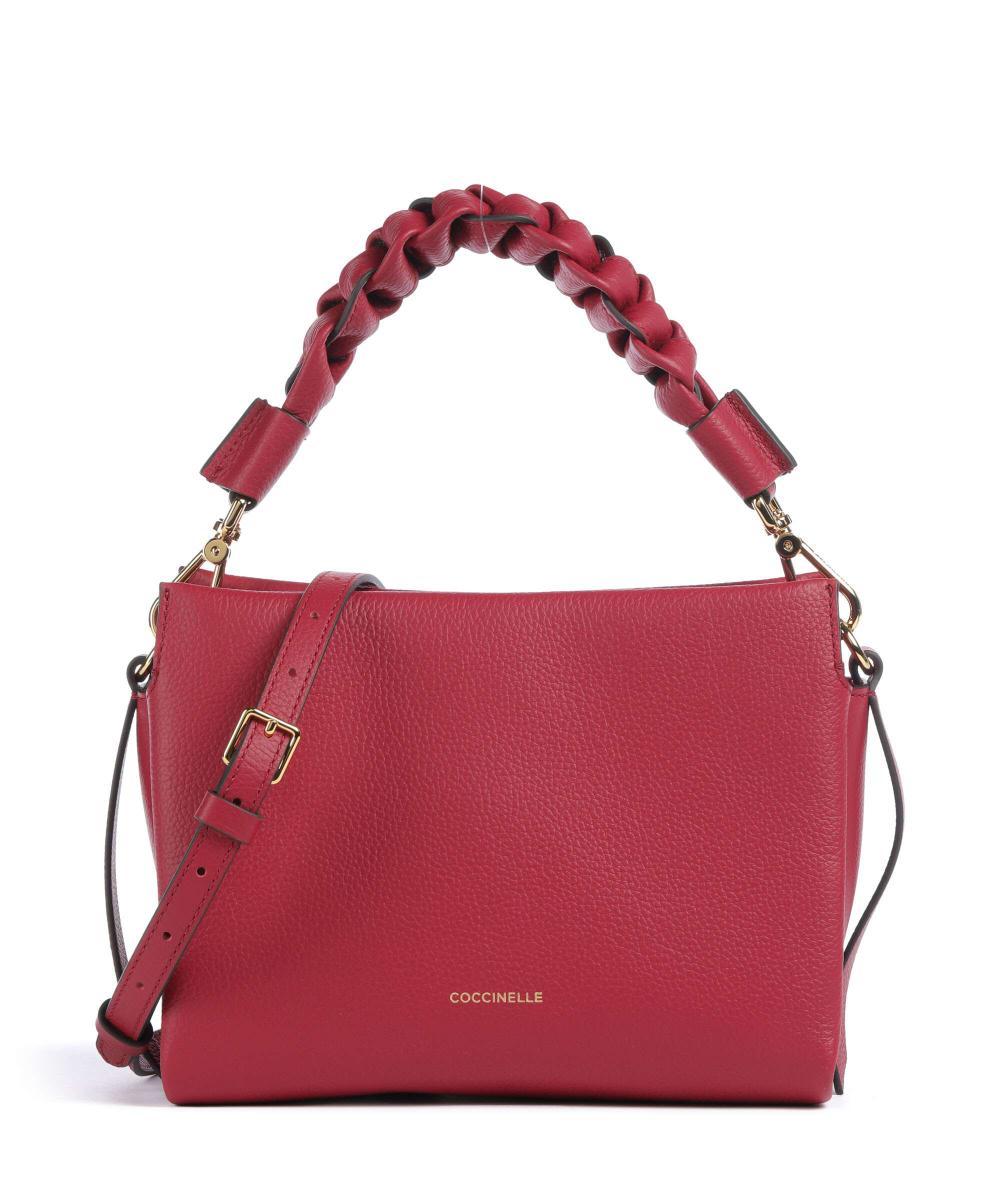 

Двойная сумка Boheme Grana из зернистой кожи Coccinelle, красный