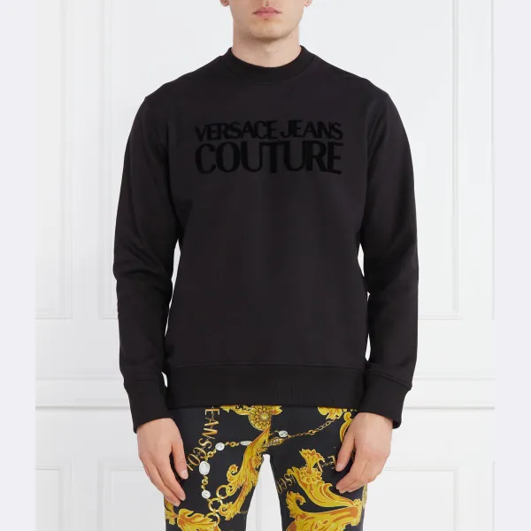 

Толстовка свободного кроя Versace, черный