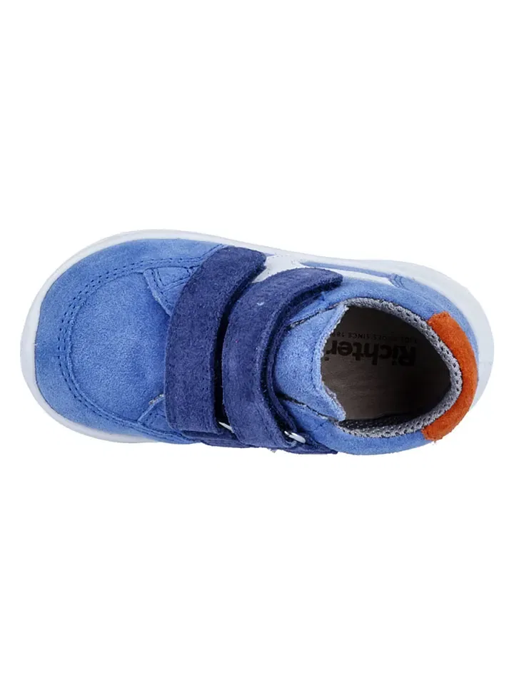Кроссовки низкие из кожи, Timmy, Richter Shoes, синий — фото 4