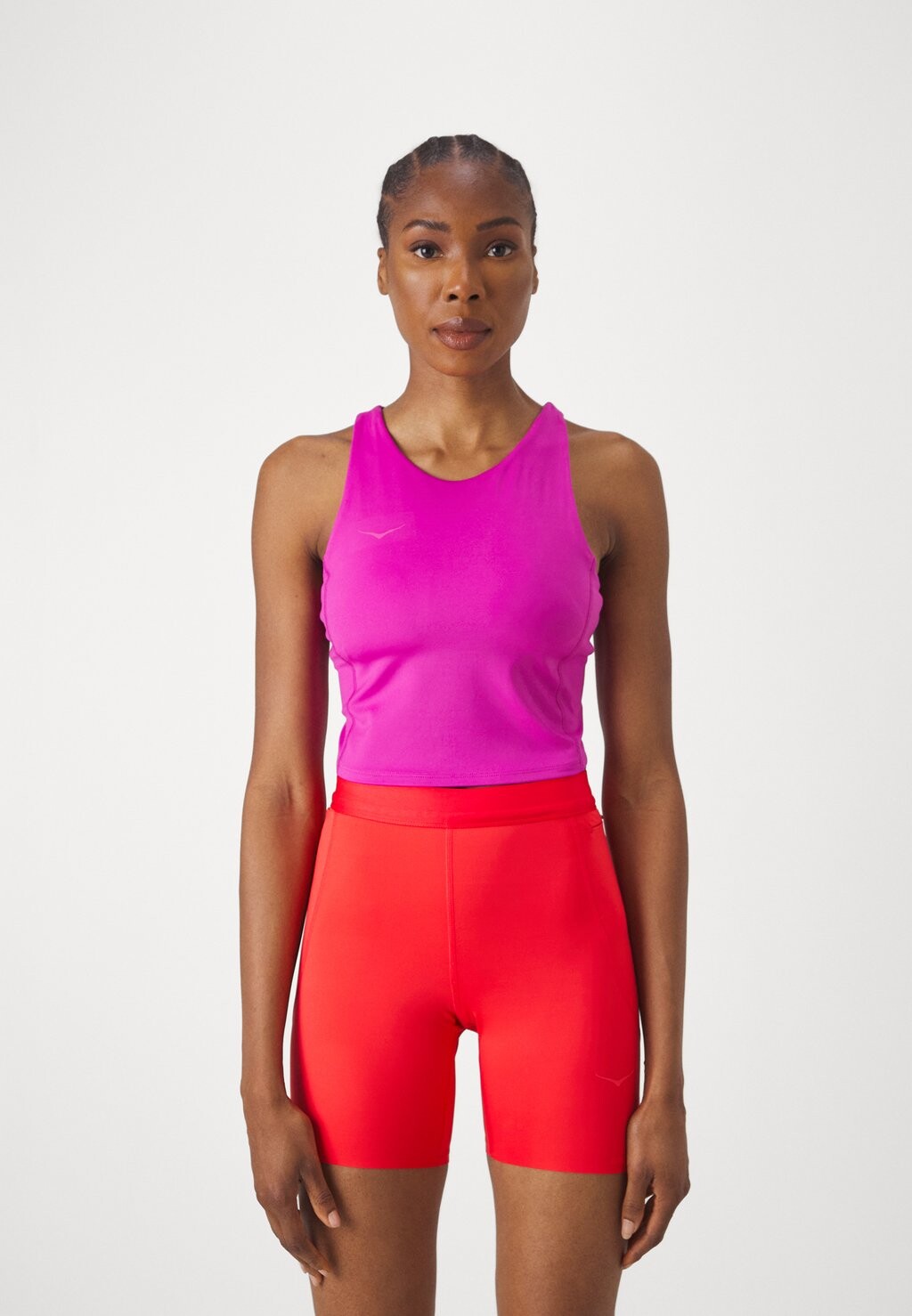 

Спортивный бюстгальтер с высокой поддержкой ELARO CROP BRA HOKA, розовый