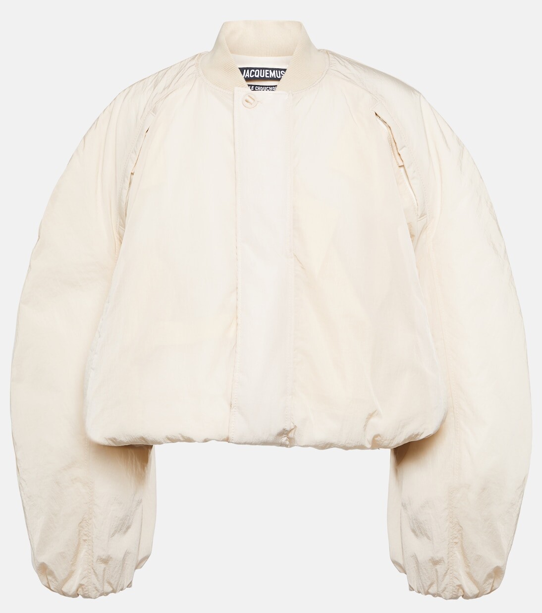 

Укороченный бомбер le bomber bahia Jacquemus, белый