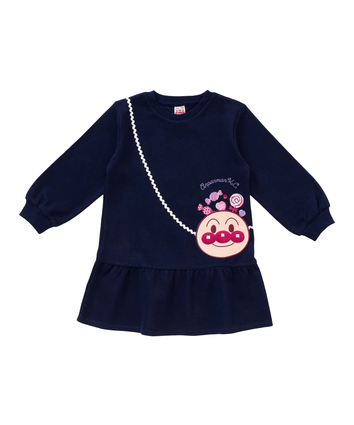 Детское платье ANPANMAN KIDS COLLECTION с длинным рукавом и имитацией кармана — фото 3