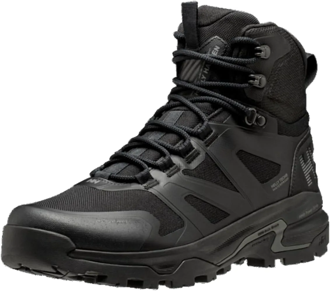 Водонепроницаемые походные ботинки Helly-Hansen Ascender Mid HT для мужчин - прочная обувь для любых приключений на природе, дышащие и комфортные Helly Hansen, черный — фото 2