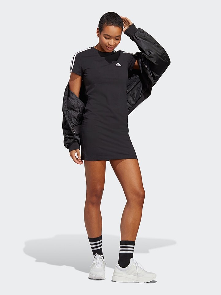 

Короткое платье adidas, черный
