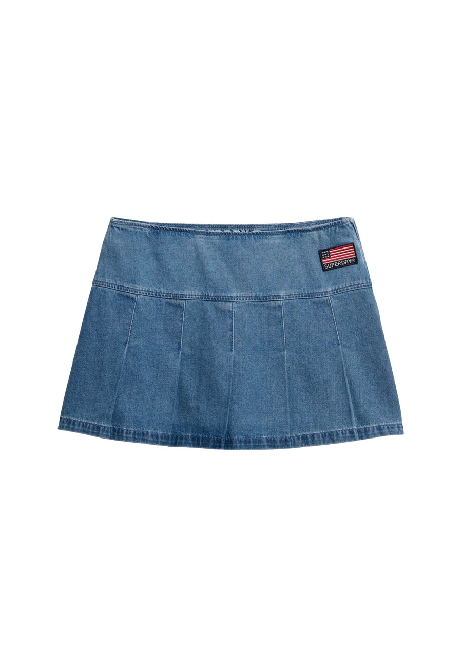 

Юбка Superdry, цвет marine blue/Blue denim