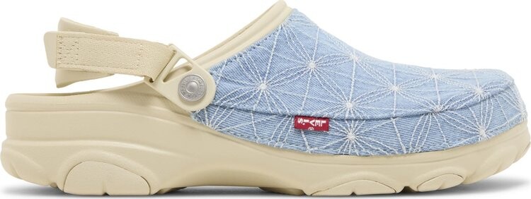 

Кроссовки Levi's x Classic All-Terrain Clog 'Sashiko - Bone Blue', синий