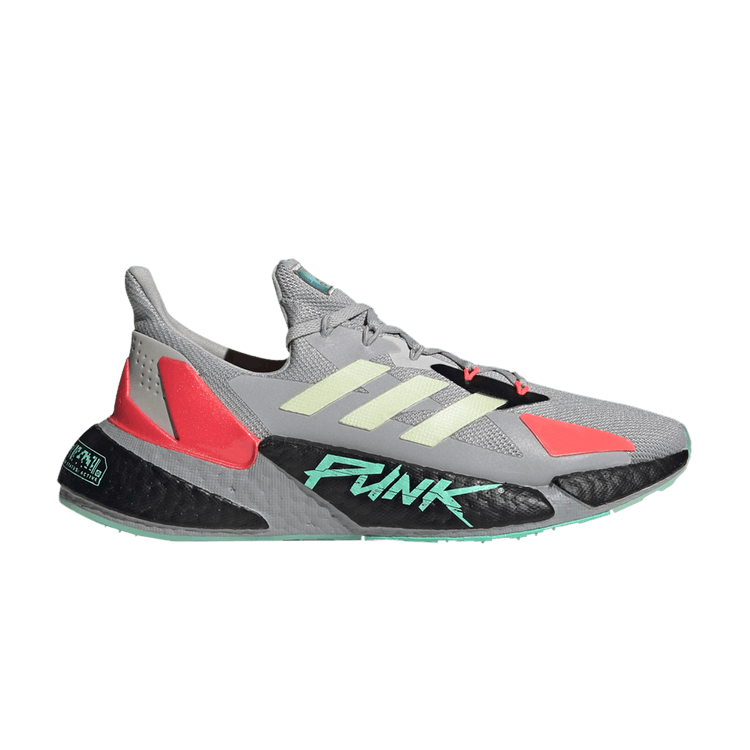 

Кроссовки Cyberpunk 2077 x X9000L4 'Grey Yellow Zest Pink', серый