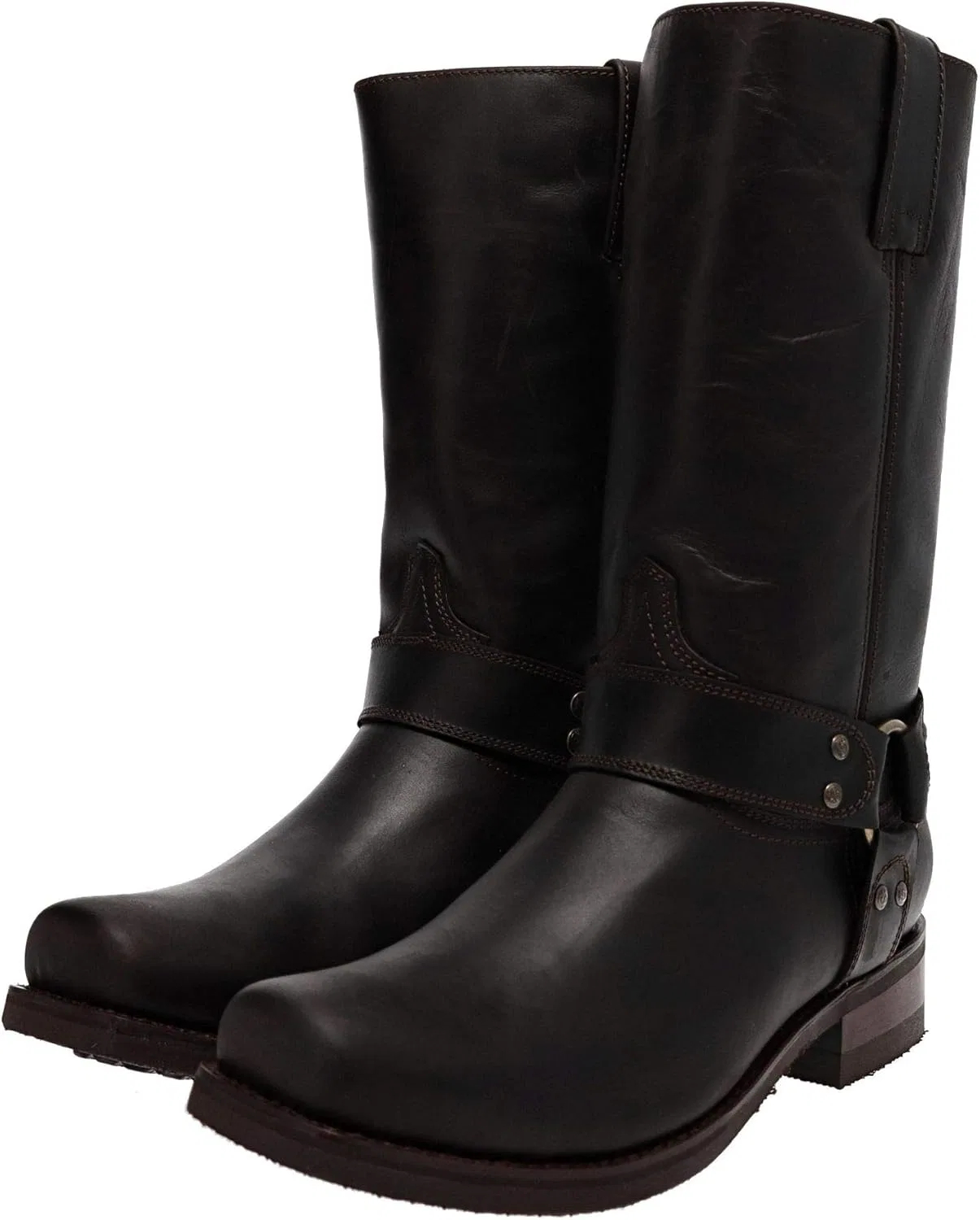 Ботинки Sendra Boots унисекс 9809 Cafe Biker с утеплителем Thinsulate, коричневые — фото 2