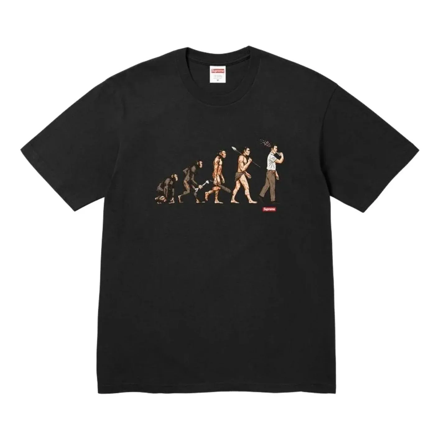 Футболка Supreme SS26 Evolution, черная
