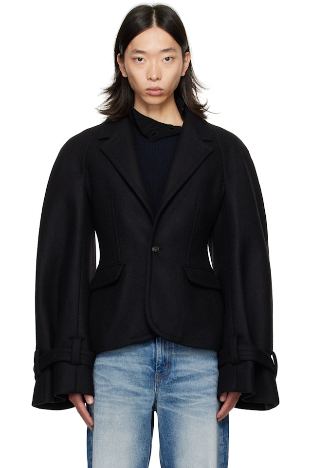 

Пиджак с рукавами реглан Egonlab, черный