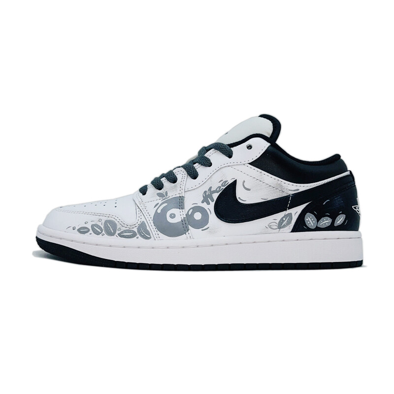

Баскетбольные кроссовки Air 1 Vintage Men Low-Top Black/White/Grey Jordan