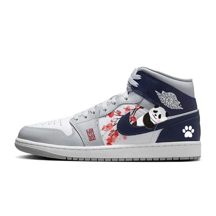 

Jordan Баскетбольные кроссовки Air 1 Vintage, мужские, средний размер, белые/синие