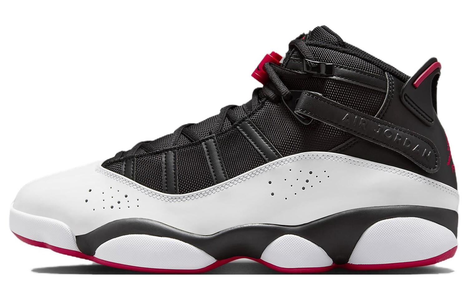 

Jordan Air Jordan 6 Rings винтажные баскетбольные кроссовки мужские, Black/White, Белый, Jordan Air Jordan 6 Rings винтажные баскетбольные кроссовки мужские, Black/White