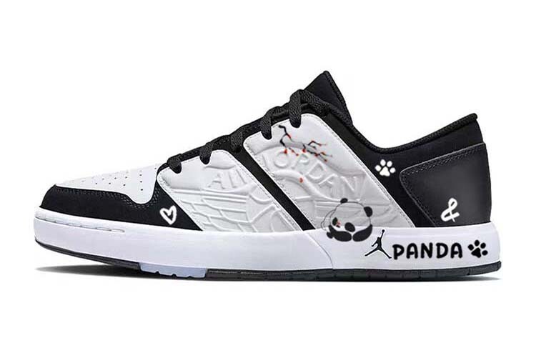 

Кроссовки Air Jordan Nu Retro 1 Low, белый/черный
