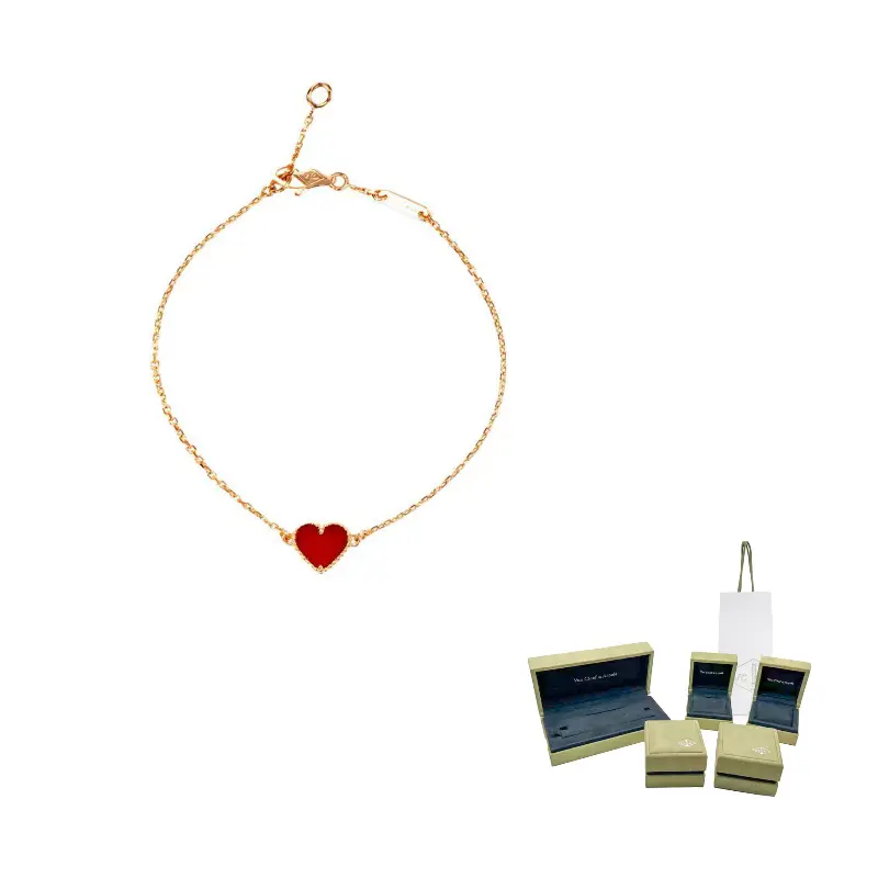 

Van Cleef & Arpels Браслет из халцедона для женщин Rose Gold