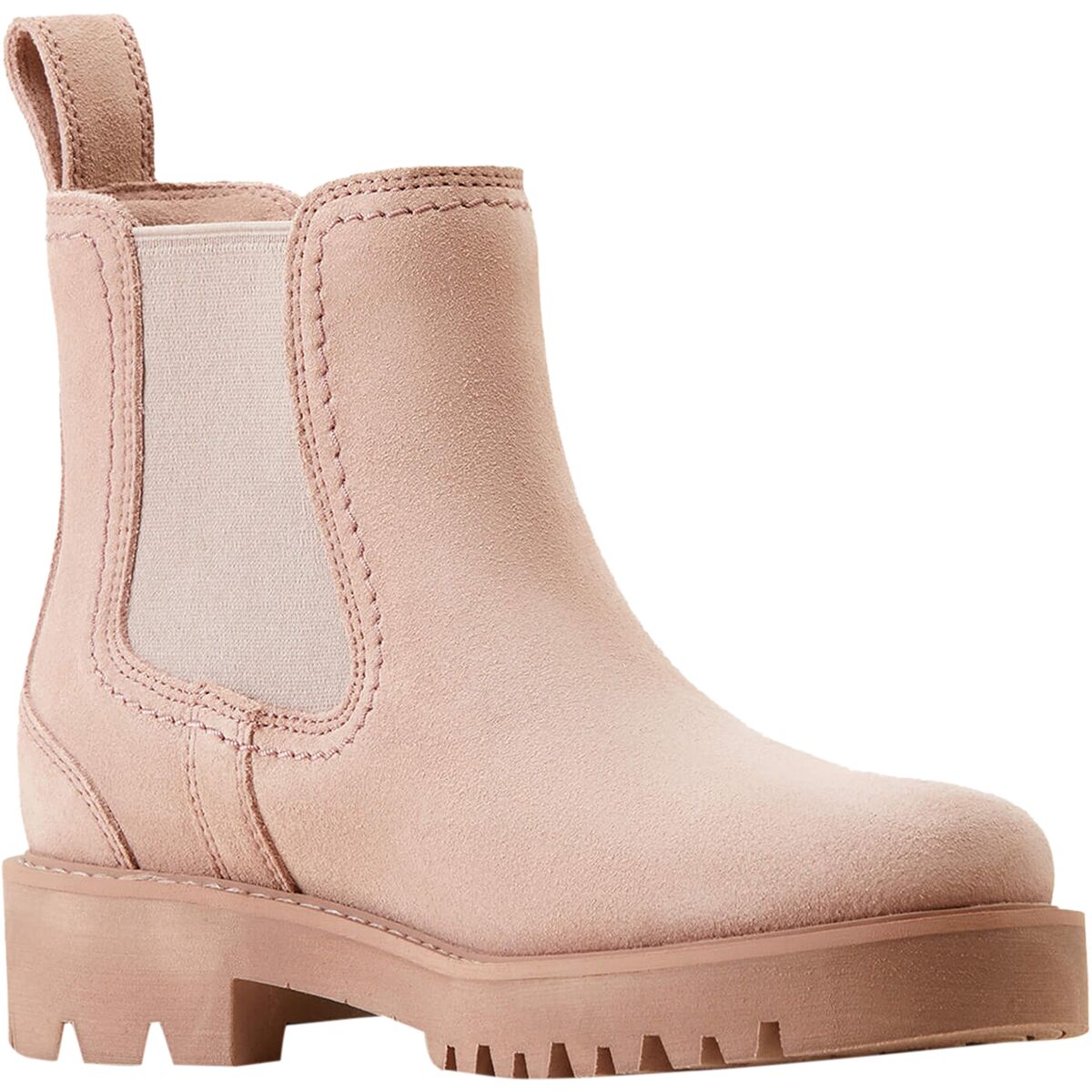 Женские ботинки челси Ariat Wexford Lug замшевые, пыльная роза — фото 2