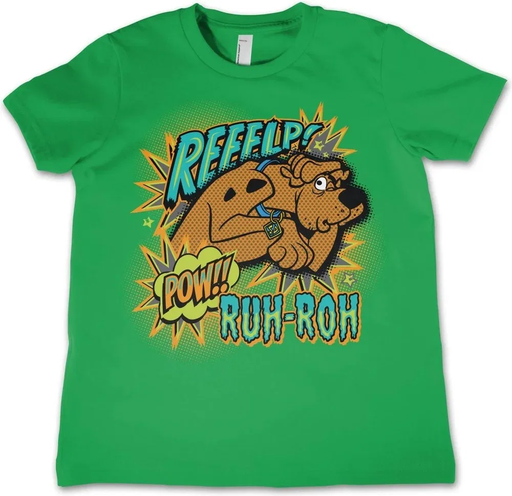 Футболка с принтом Scooby Doo, зеленый