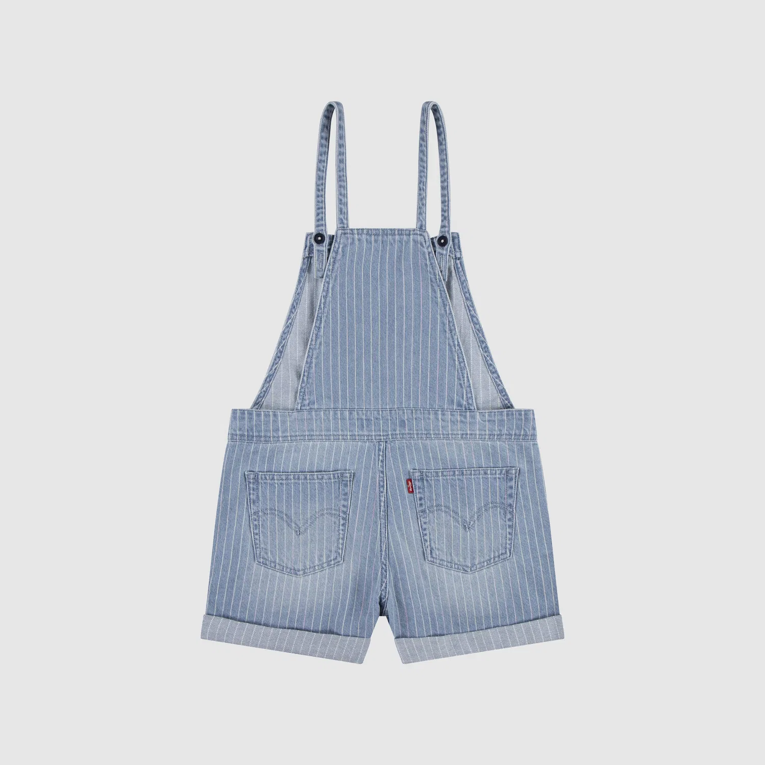 Комбинезон с узлом на бретелях для девочек 7-16 лет Levi's, Light Wash — фото 2