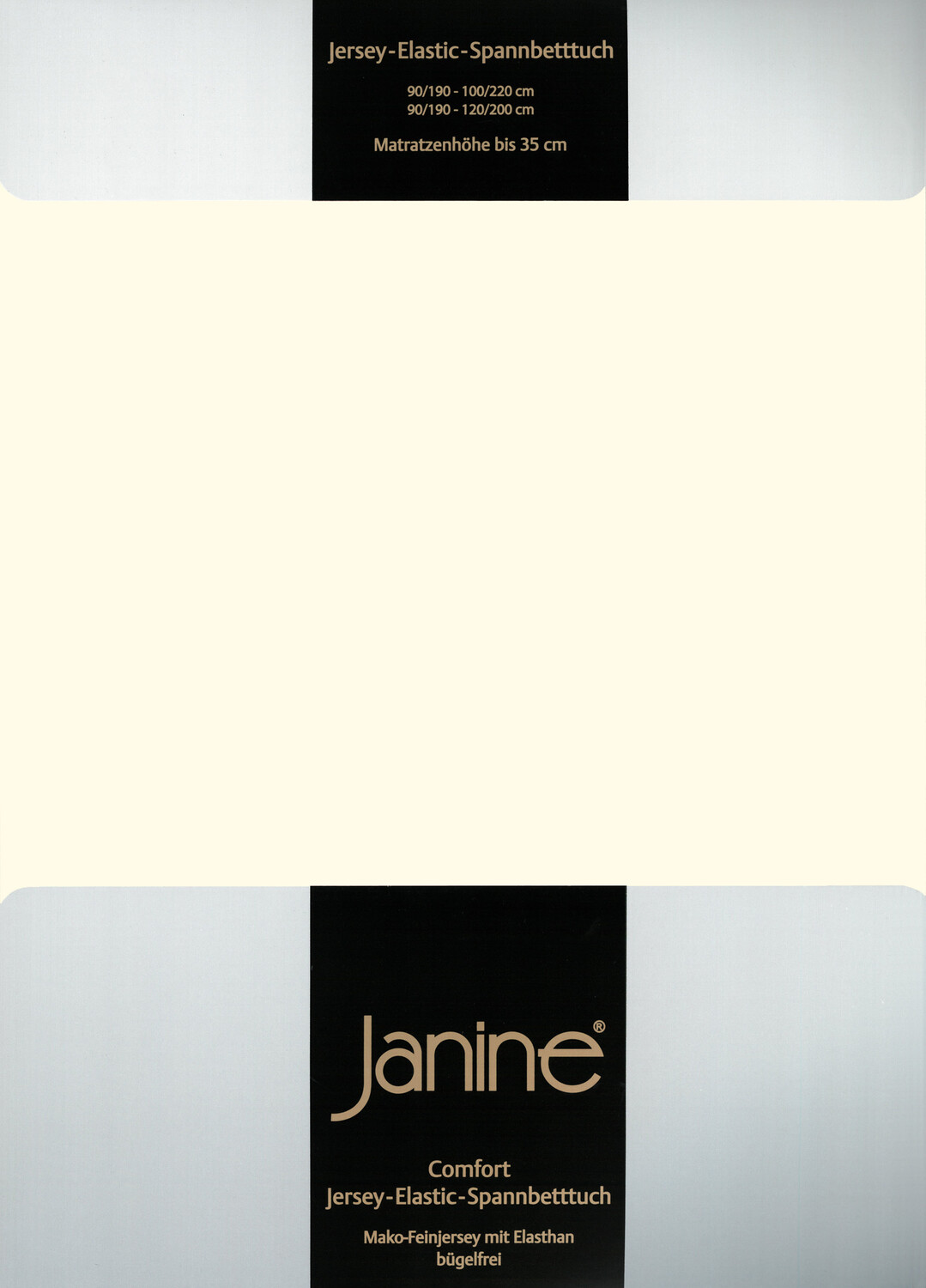 

Простыня Janine Elastic Jersey, натуральный