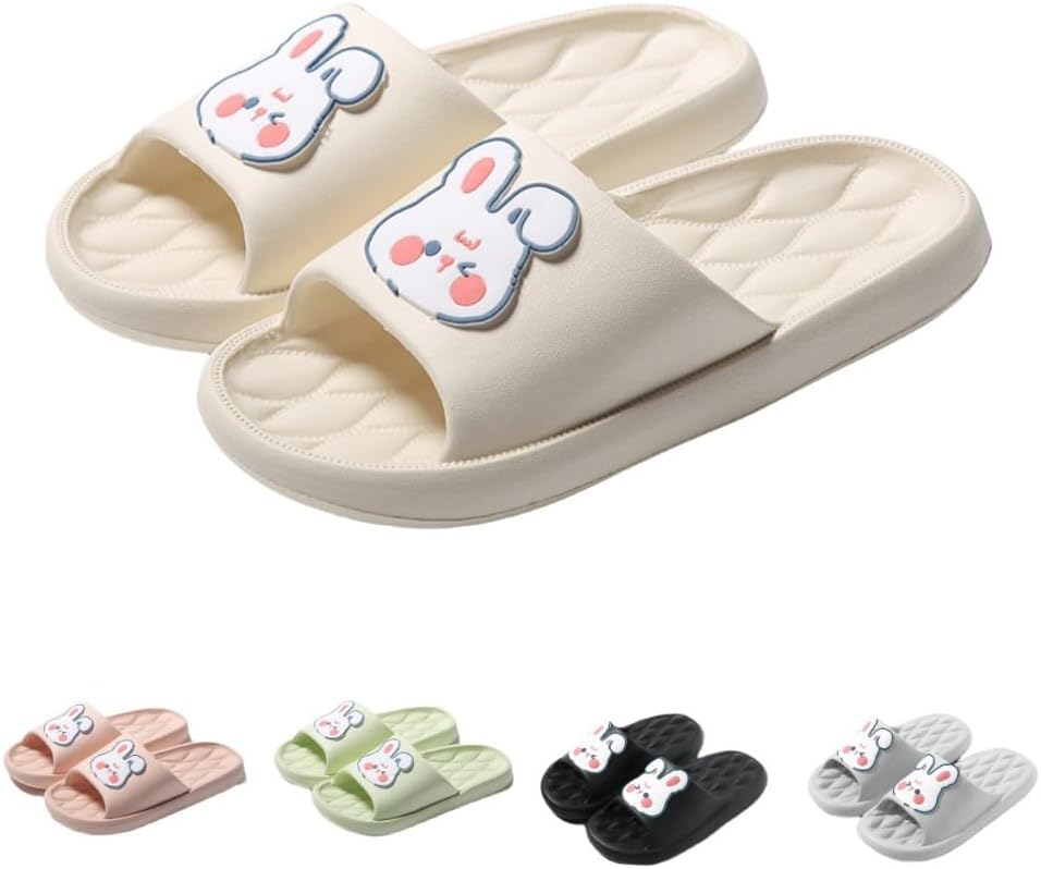 

Милые шлепанцы-зайчики для женщин Albiva, белый