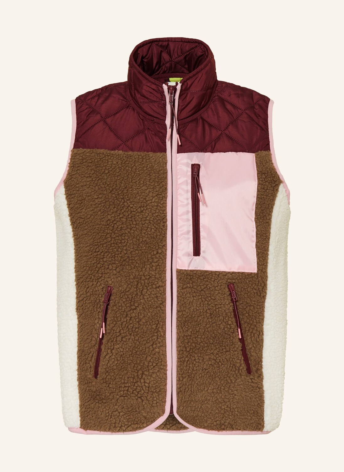 

Жилет jcberri из микса материалов Thejoggconcept, красный