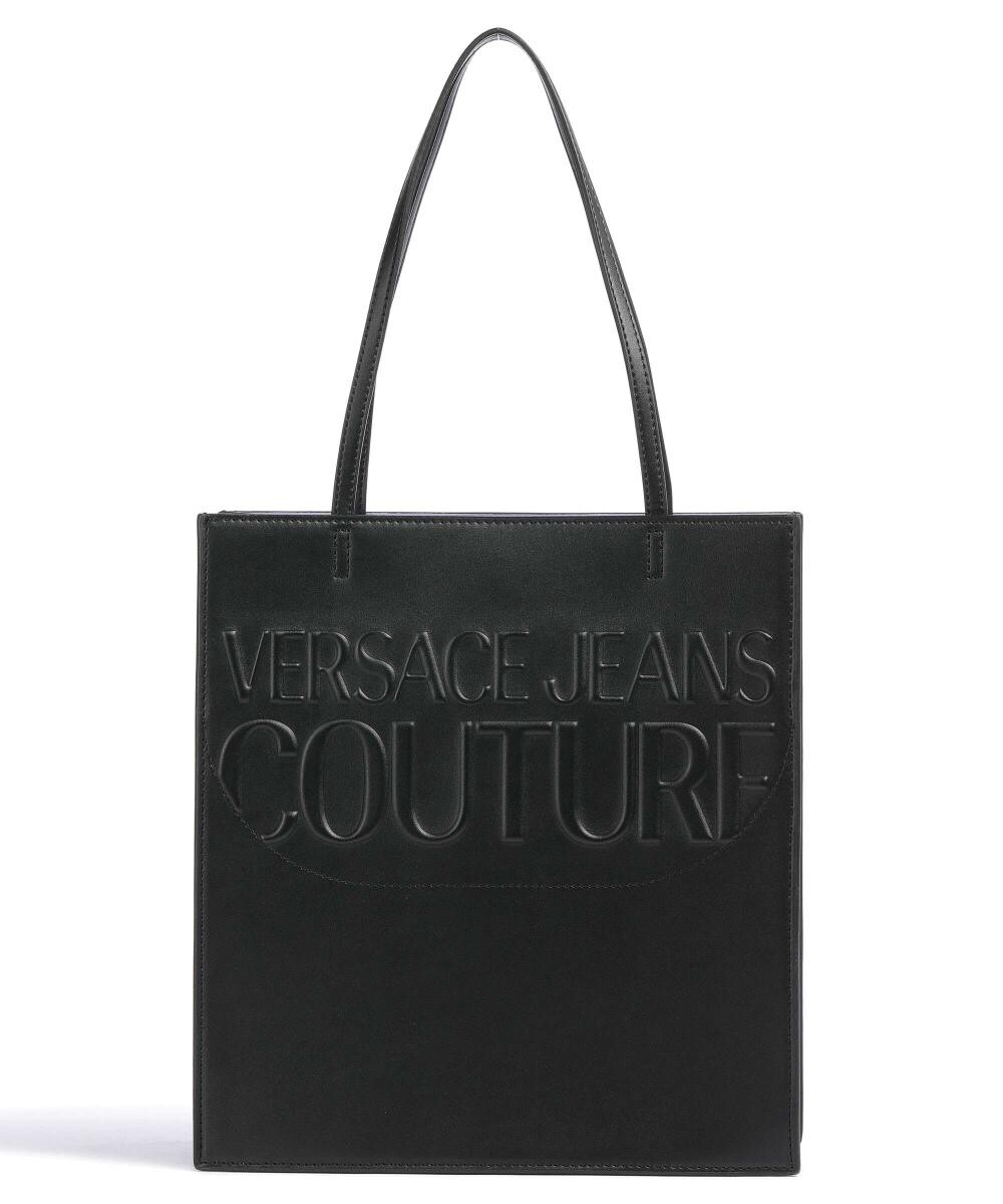 

Шоппер Institutional Logo из искусственной кожи Versace Jeans Couture, черный