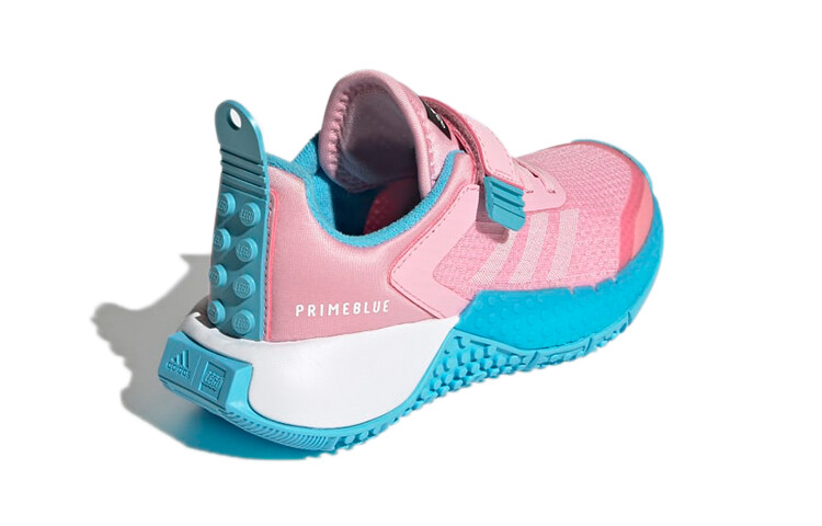 Спортивные кроссовки LEGO светло-розовые PS Adidas — фото 4
