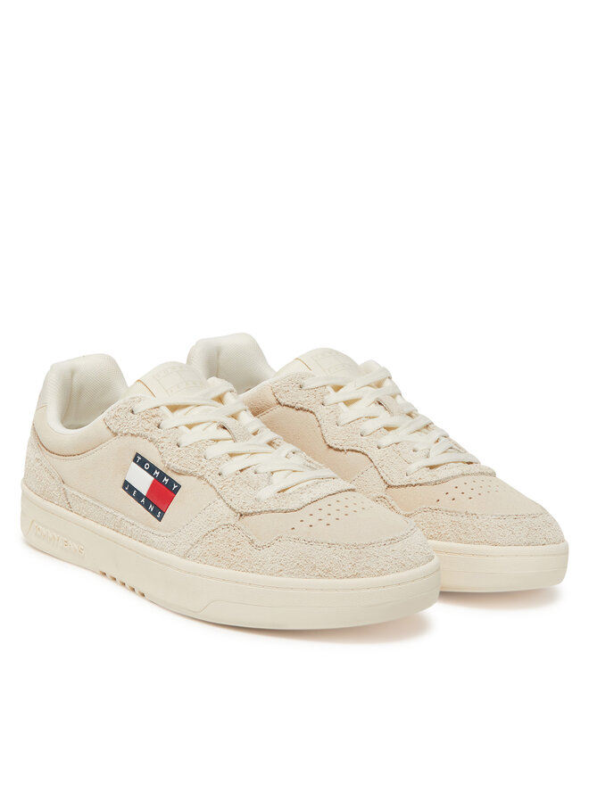 Кроссовки Tjm Cupsole Suede Em0Em01568 Tommy Jeans, экрю — фото 2