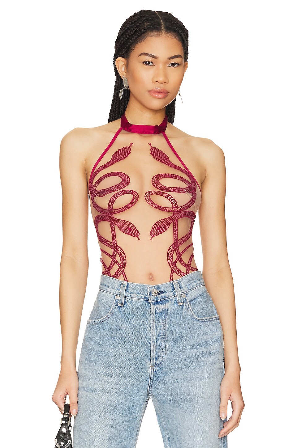 

Боди Thistle and Spire Medusa, цвет Oxblood