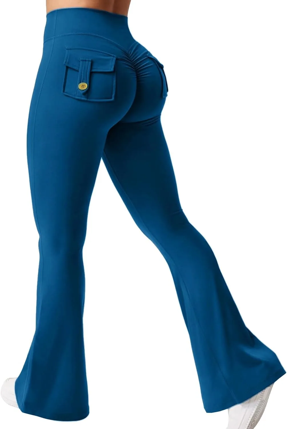 

Женские леггинсы Yuerlian для спорта и йоги с боковым карманом