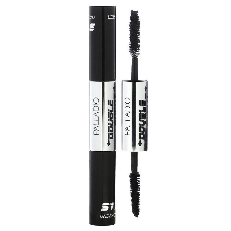

Palladio, Double Agent Mascara, черная как смоль, 5,5 мл (0,19 жидк. унц.)